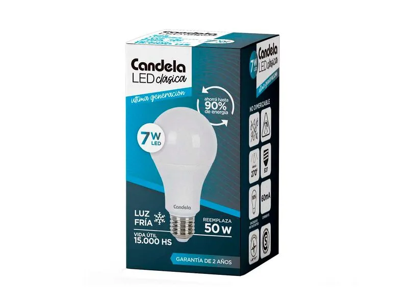 [6516] LL7F * LAMPARA LED - 7W FRIA