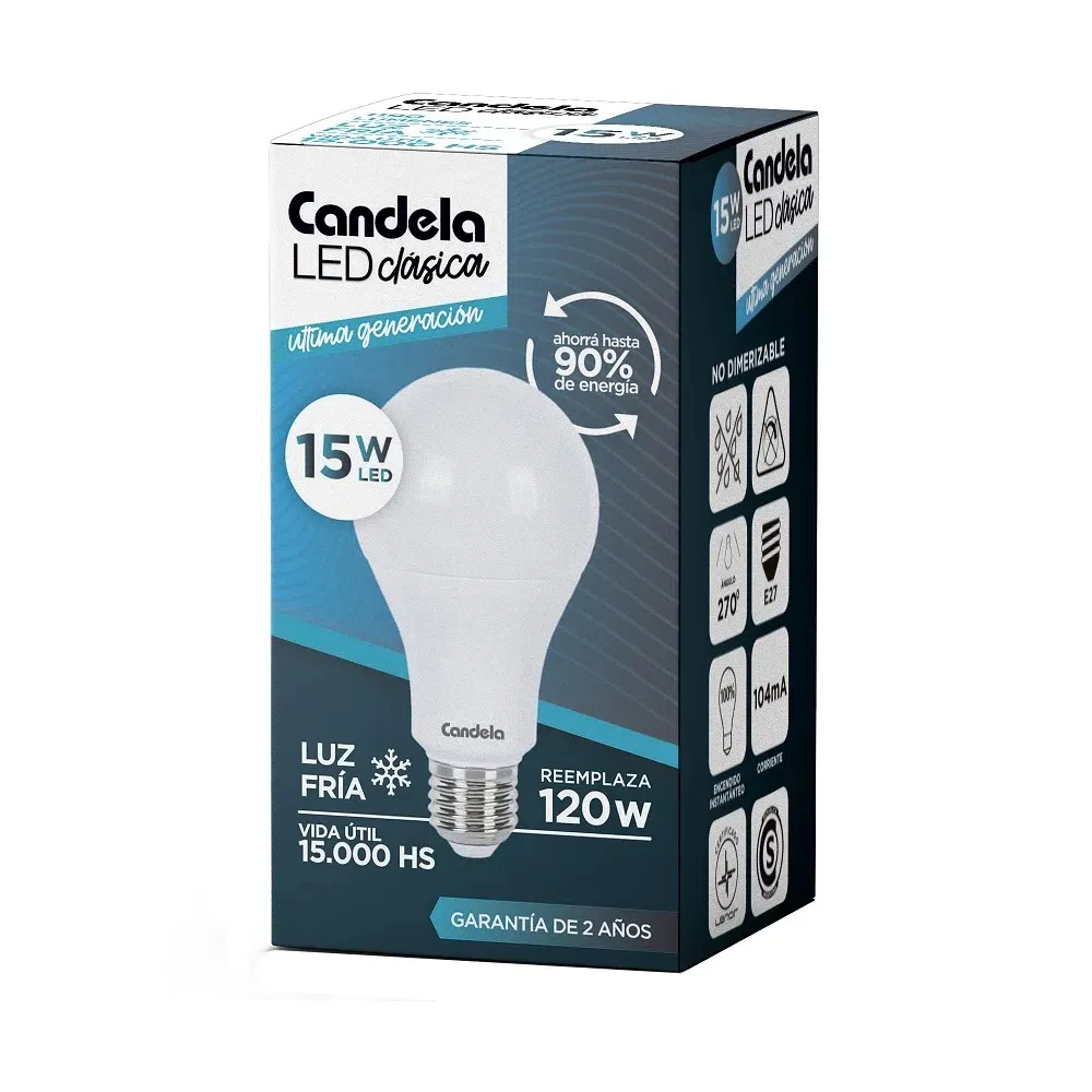 [6796] LL15F LAMPARA LED - 15W FRIA