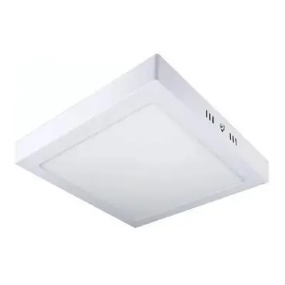 [7259] LED PLAFON SLIM CUADRADO BASE 24W CALIDO (B/20)