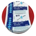 Cable Unipolar 2,5_ROJO x 100 metros