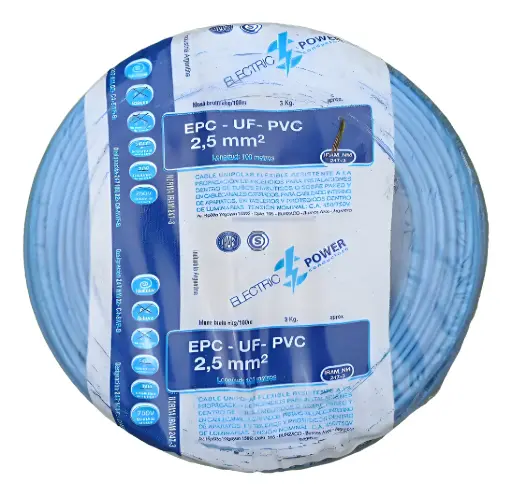 Cable Unipolar 2,5_CELESTE